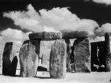 Stonehenge and Cloudy Sky Fotografie-Druck von Kevin Schafer