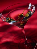 Martini with Olive Photographic Print by Danilo Calilung