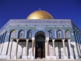Exterior and Front View of Dome of the Rock Photographic Print by Jim Zuckerman