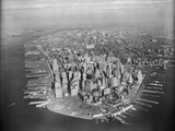 Vista aérea de Manhattan Lámina fotográfica por Bettmann Vista aérea de Manhattan Lámina fotográfica por Bettmann