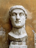 Late Antique Roman Colossal Head of Constantine Photographic Print by Araldo Luca