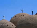Croix d'un monastère copte Photographie par Ron Watts