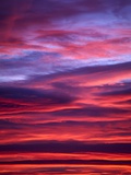 Sunrise Clouds over Cascade Mountains Photographie par Mark Karrass