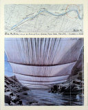 Arkansas-Fluss von unten Kunstdrucke von Christo 