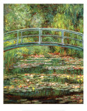 Japansk bro ved Giverny Poster av Claude Monet Japansk bro ved Giverny Poster av Claude Monet