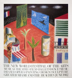 Bodega and Zanzibar Samlertryk af David Hockney