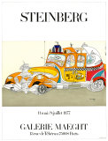 Taxi, 1977 Collectable Print par Saul Steinberg