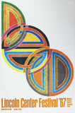 Lincoln Center Festival, 1967 Poster di Frank Stella Lincoln Center Festival, 1967 Poster di Frank Stella
