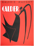 Stabile nero, 1959 Poster di Alexander Calder