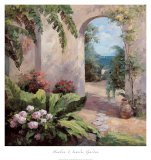 Seaside Garden-Mini Pósters por Haibin