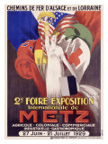 2nd Foire Exposition, Metz Giclee Print by J. J. Stall 2nd Foire Exposition, Metz Giclee Print by J. J. Stall