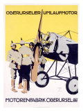 WWI, German Oberursel Aircraft Aviation Giclee Print