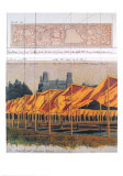 Las puertas, proyecto para Central Park, Collage 1990 Posters por Christo Las puertas, proyecto para Central Park, Collage 1990 Posters por Christo