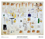 Icarus Himself Posters by Jean-Michel Basquiat