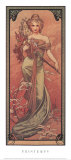 Printemps, 1900 Posters par Alphonse Mucha