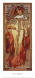 Automne, 1900 Poster van Alphonse Mucha Automne, 1900 Poster van Alphonse Mucha