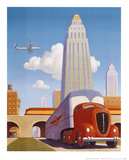 Hora punta Láminas por Robert LaDuke