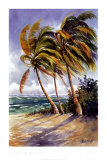 Sailing Day Print by Lois Brezinski