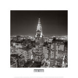 New York, New York, Chrysler Building Art by William Van Alen