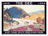 LNER, The Dee Giclee Print by Frank Newbould