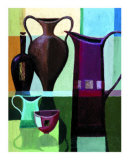 Water Jugs Posters by Jennifer Hammond