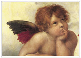 Sistine Madonna Detail 2 Art par Raphael 