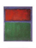 Earth and Green Posters by Mark Rothko