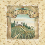 Vignes de Beaujolais Poster par Richard Henson