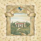 Vignoble de Chianti Affiches par Richard Henson