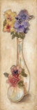 Bottles with Flowers II Posters by Joyce Combs
