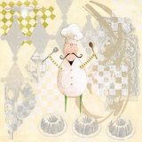 Four Star Chef II Affiches par Susan Zulauf