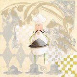 Four Star Chef I Posters by Susan Zulauf
