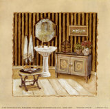 Vintage Bath III Prints by Charlene Winter Olson