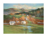 Distant Hills Posters by Fred Macneill