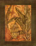 Bananes dans la jungle Poster par Tina Chaden