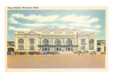 Union Station, Worcester, Massachusetts Print