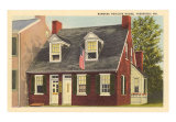 Barbara Fritchie Home, Frederick, Maryland Art Print