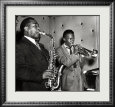 Charlie Parker and Miles Davis