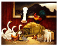All My Friends Art Print by Lowell Herrero