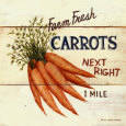 Farm Fresh Carrots Reprodukcja według David Carter Brown
