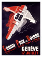 Grand Prix National Motorcycle Impressão giclée