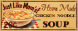 Chicken Noodle Soup Reproduction d'art par Catherine Jones