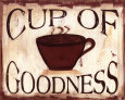 Cup of Goodness Reproduction d'art par Kim Klassen