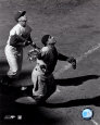 Yogi Berra - catching action / sepia ©Photofile Photo