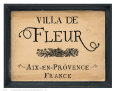 Villa de Fleur Lámina
