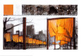 Die Tore, Projekt für den Central Park, New York City Kunstdruck von Christo