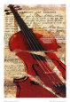 Violon Reproduction d'art par Troy
