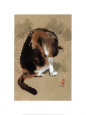 Cat's Feeling Impressão artística por Hu Chen
