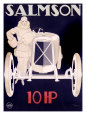 Salmson 10 CV Lámina giclée por René Vincent
