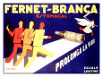 Fernet-Branca, Prolonga la Vida Lámina giclée por Achille Luciano Mauzan